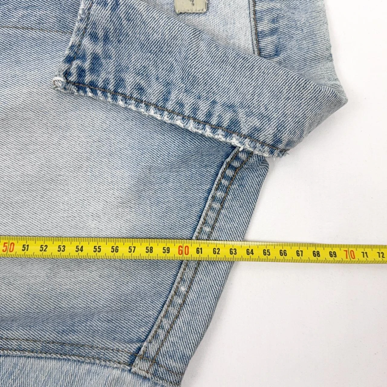 Jack & Jones Chaqueta de Denim Vintage Wash Talla L Azul Claro con Bolsillos en Contraste – photo 11